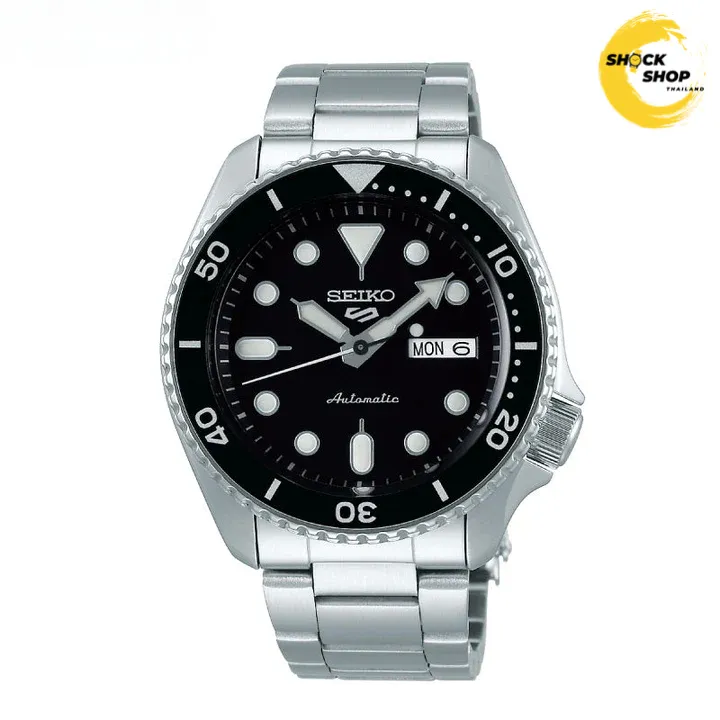 SEIKO NEW 5 SPORTS AUTOMATIC นาฬิกาข้อมือผู้ชาย (ไซโก) รุ่น SRPD55K
