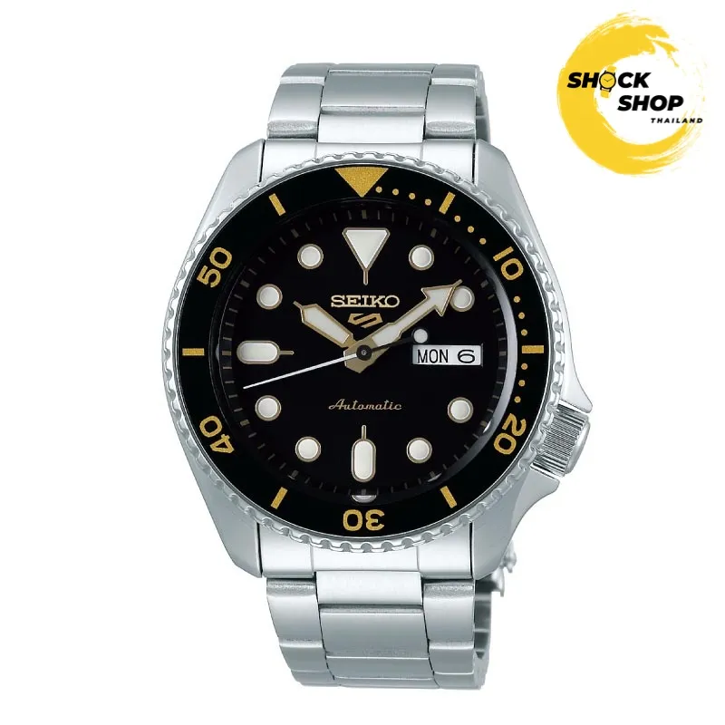 SEIKO NEW 5 SPORTS AUTOMATIC นาฬิกาข้อมือผู้ชาย (ไซโก) รุ่น SRPD57K
