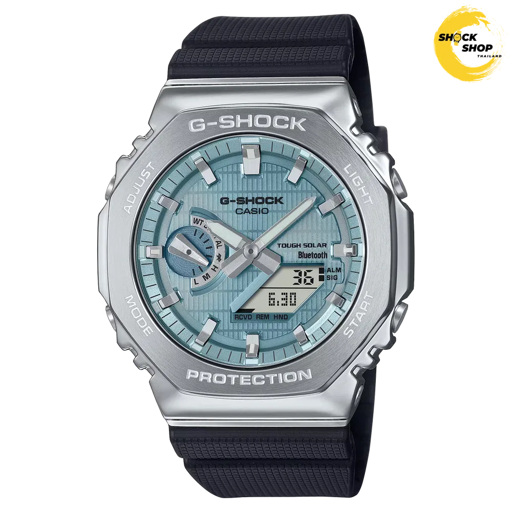 CASIO G-SHOCK นาฬิกาข้อมือ รุ่น GBM-2100A-1A2 ซีรีส์ 2100 G-STEEL จีช็อค